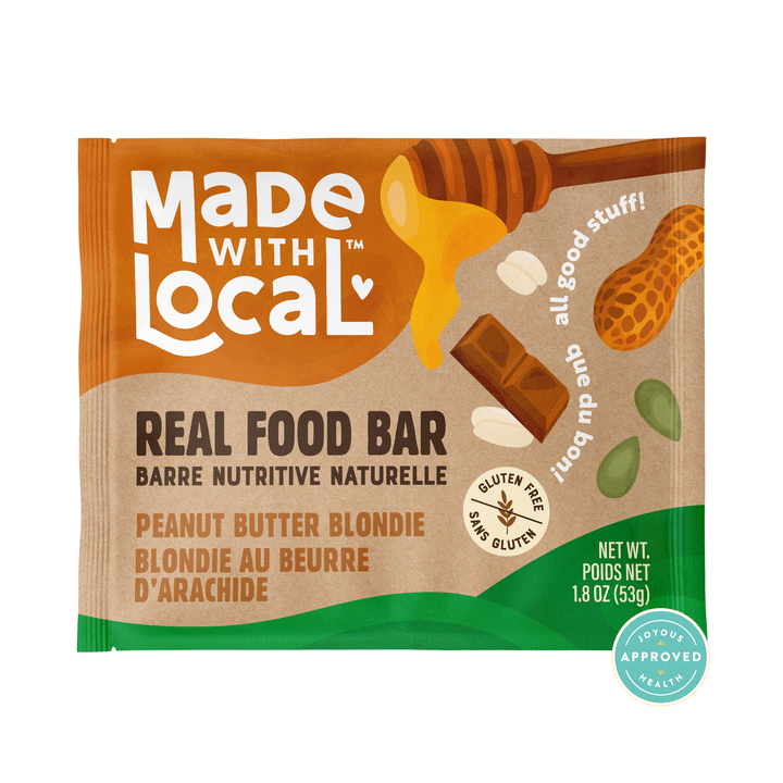 Made With Local Peanut Butter Blondie, 4x53g Bars