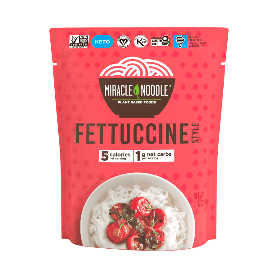 Miracle Noodle Ready To Eat Fettuccine Style Noodles, 200g