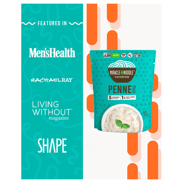 Miracle Noodle Ready To Eat Penne Style Noodles, 200g