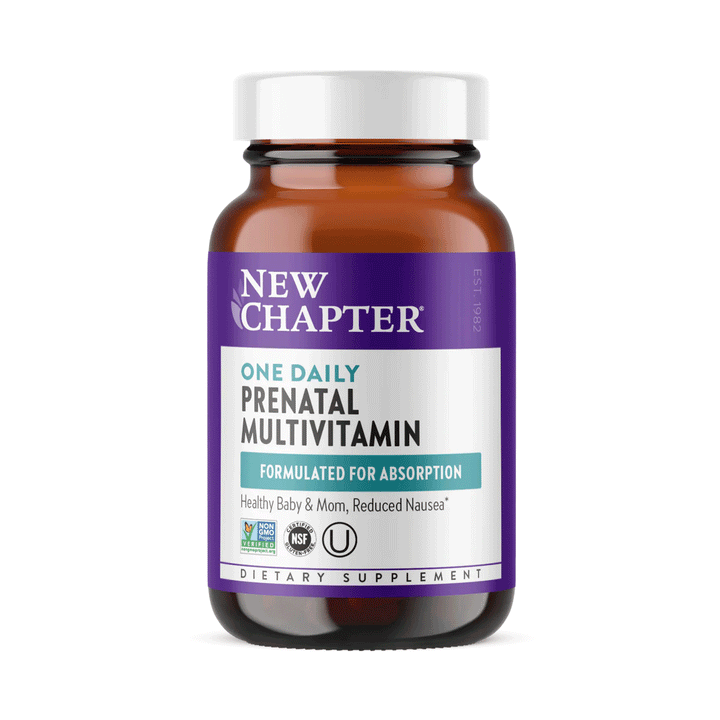 New Chapter Prenatal One Daily Multivitamin, 30 Tablets