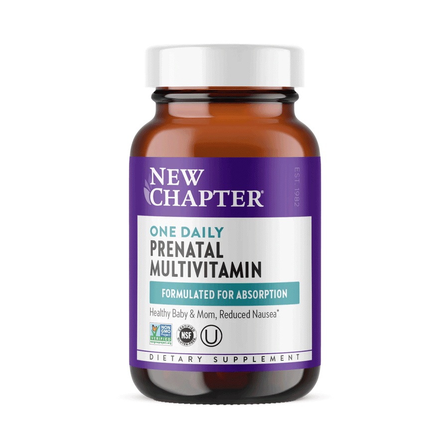 New Chapter Prenatal One Daily Multivitamin, 30 Tablets