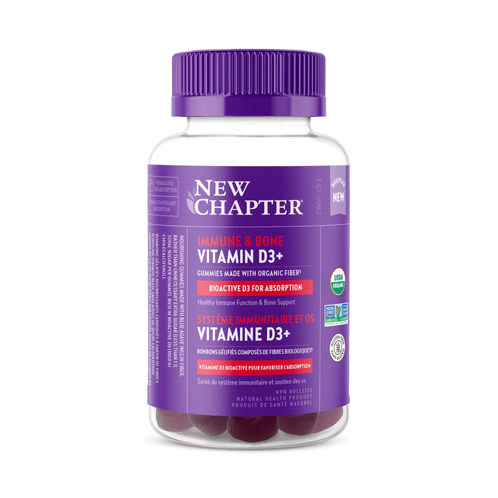 New Chapter Vitamin D3+ Gummy, 60 ct