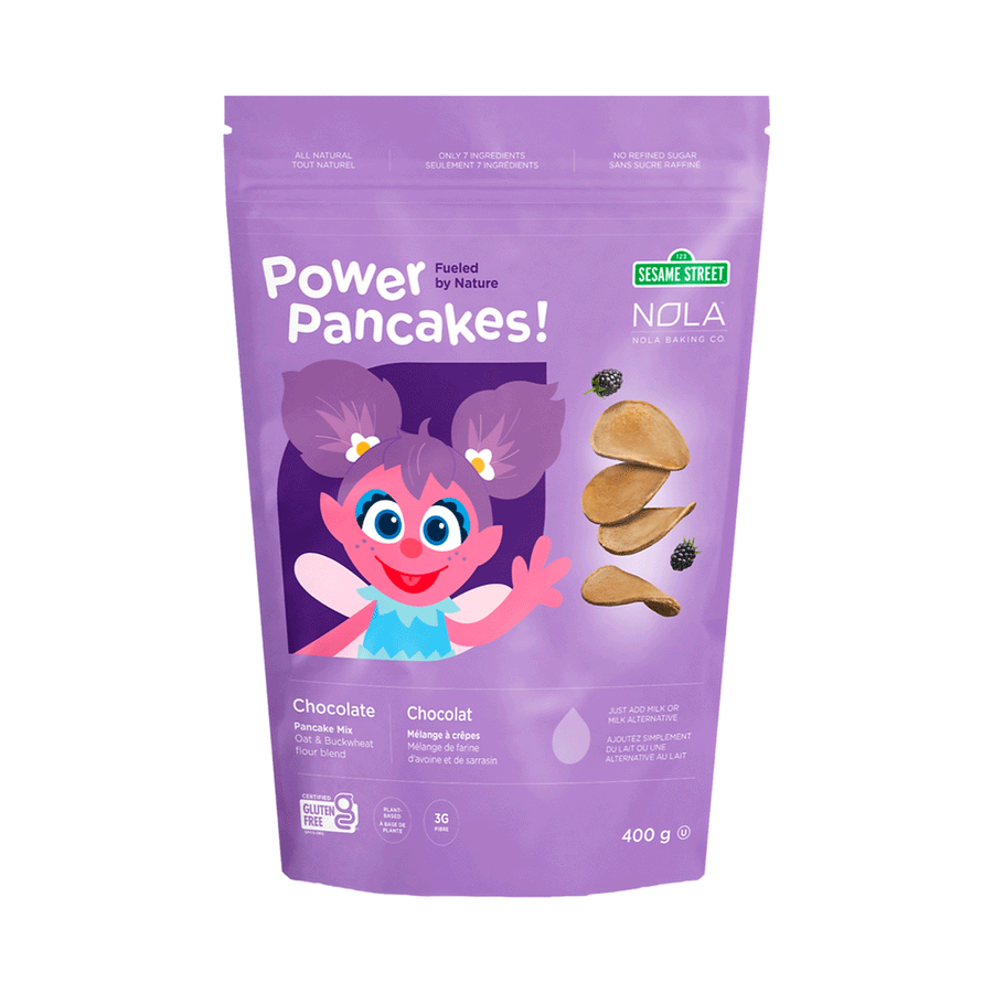 Nola Baking Co. Power Pancakes - Chocolate Pancake Mix, 400g