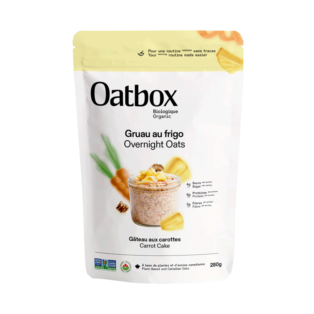 Oatbox Carrot Cake Overnight Oats, 280g