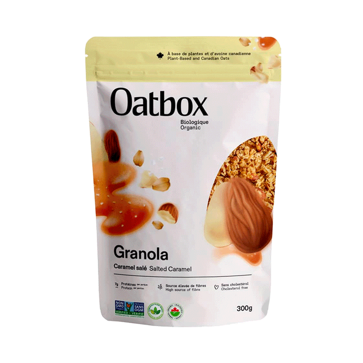 Oatbox Dark Salted Caramel Granola, 300g