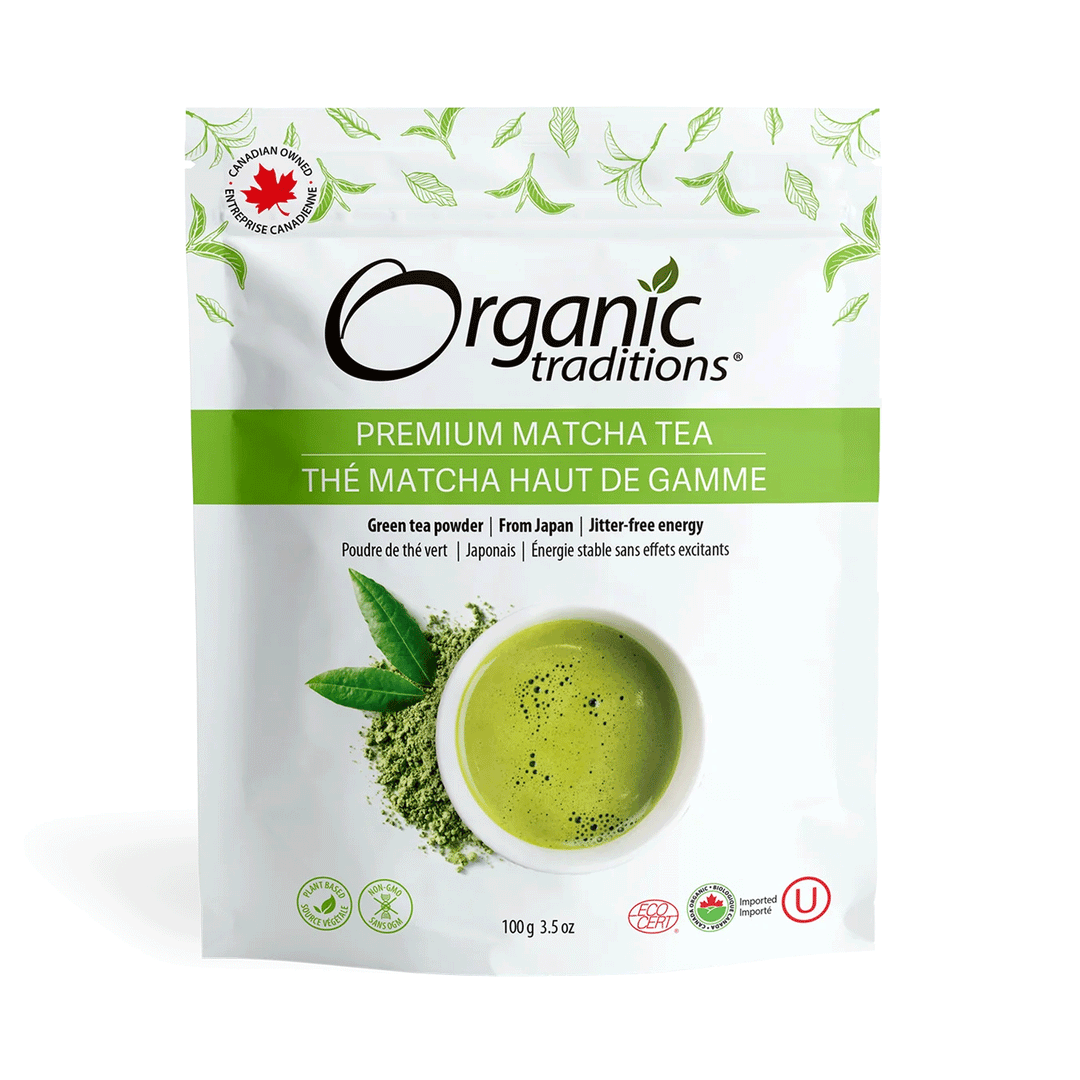 Organic Traditions Premium Matcha Tea, 100g