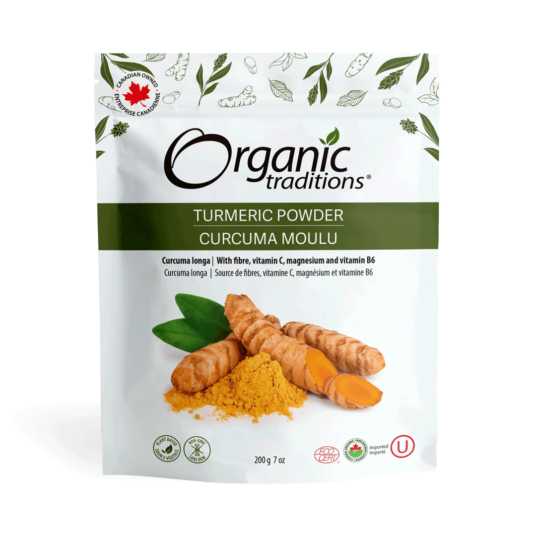 Organic Traditions Turmeric Powder, 454g