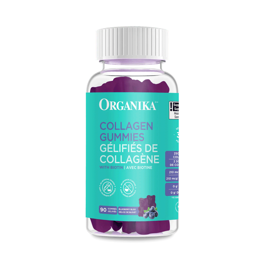 Organika Collagen Gummies With Biotin - 90 Gummies