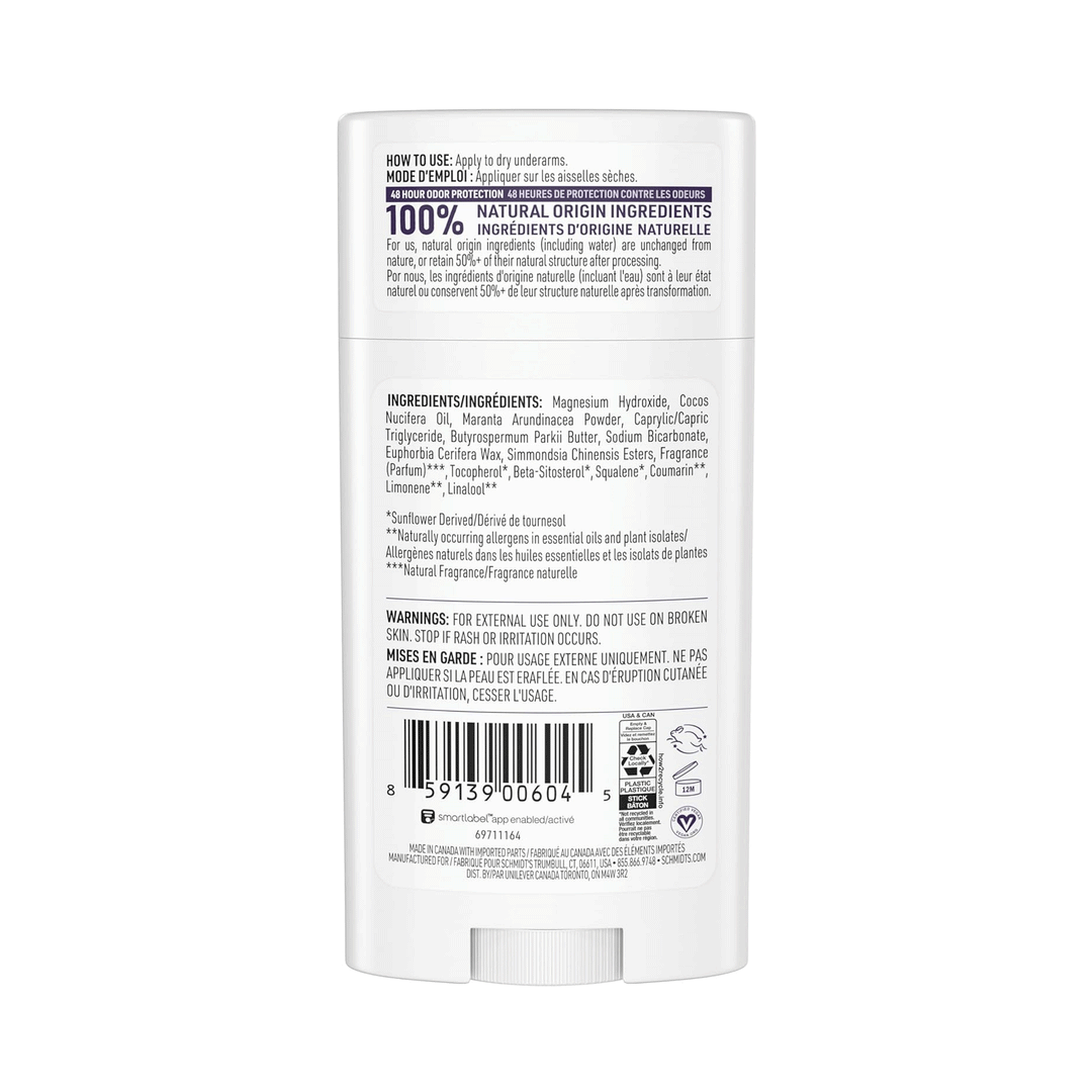 Schmidt's Natural Deodorant Lavender & Sage, 75g