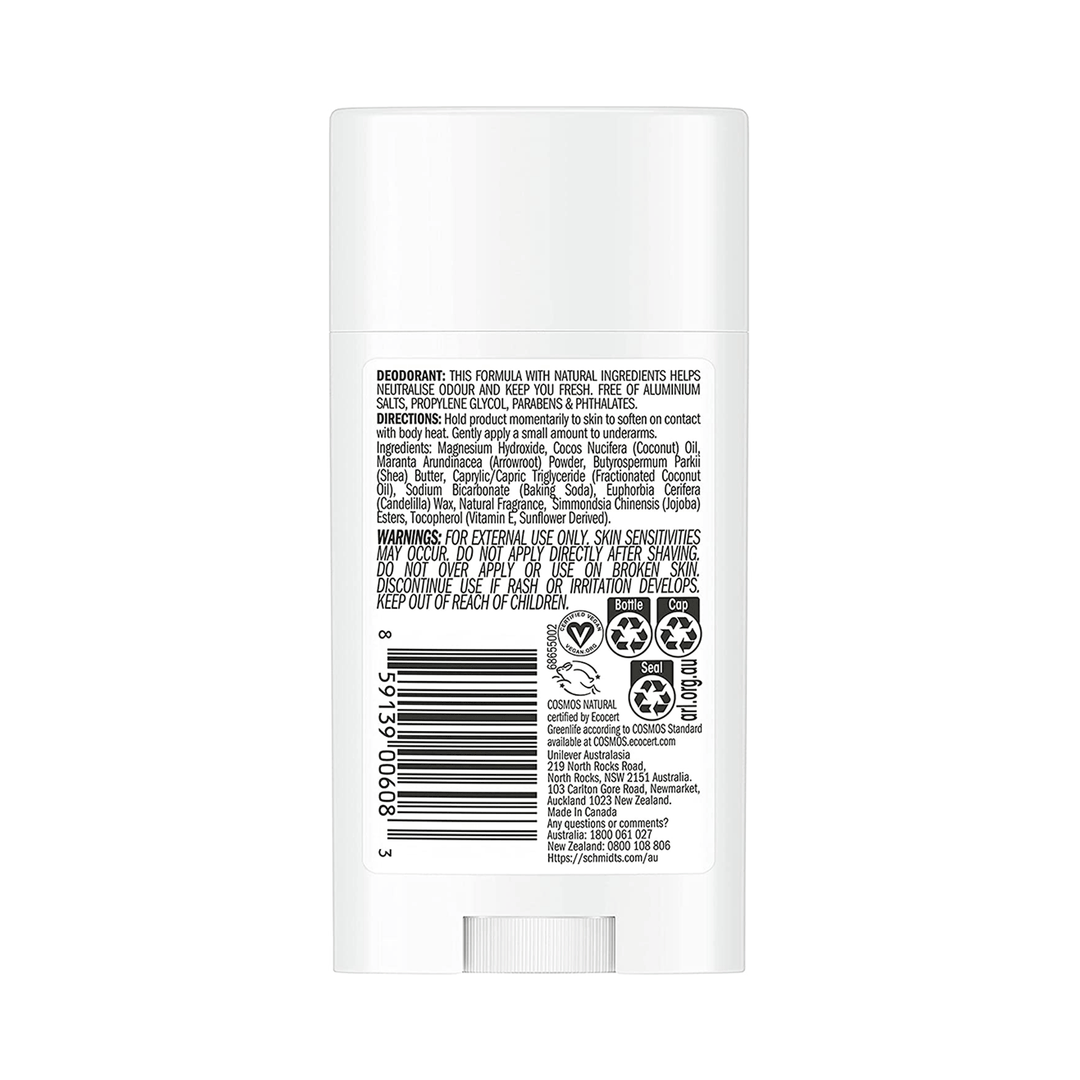 Schmidt's Natural Deodorant Rose + Vanilla, 75g