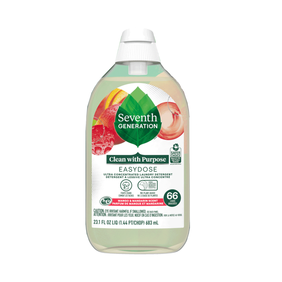 Seventh Generation EasyDose Ultra Concentrated Laundry Detergent - Mango & Mandarin, 683ml