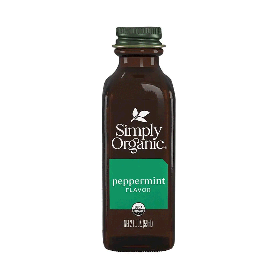 Simply Organic Peppermint Flavour, 59ml