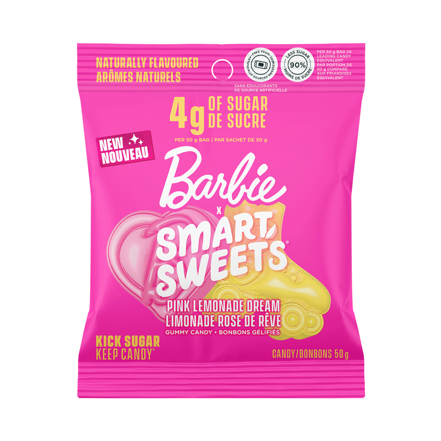Smart Sweets Barbie Pink Lemonade Dream, 50g