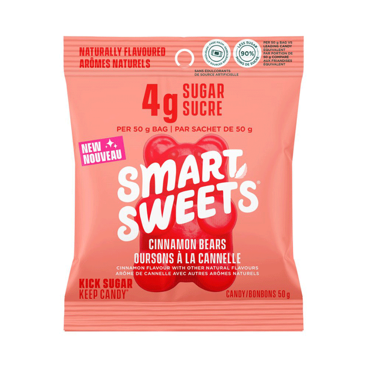 Smart Sweets Cinnamon Bears, 50g