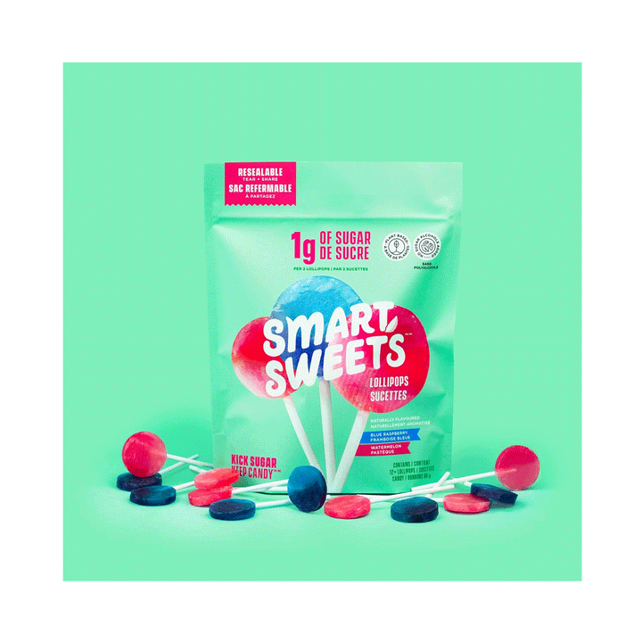 Smart Sweets Lollipops, 86g