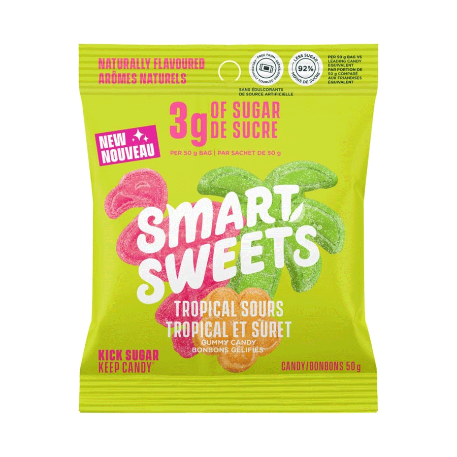 Smart Sweets Tropical Sours, 50g