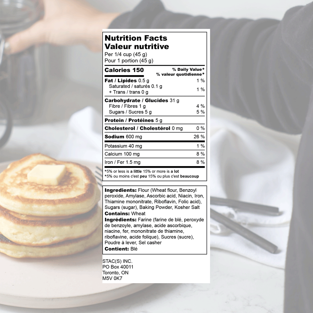 STAC(S) Original Pancake Mix, 720g