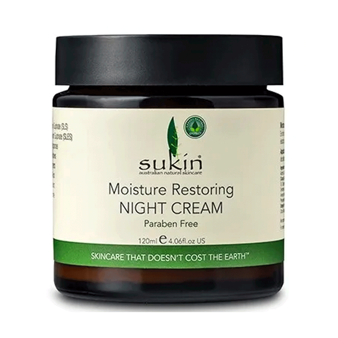 Sukin Moisture Restoring Night Cream - Signature, 120ml