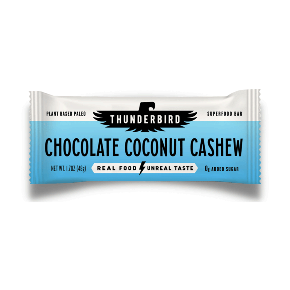 Thunderbird Real Food Bar Chocolate Coconut Cashew, 48g