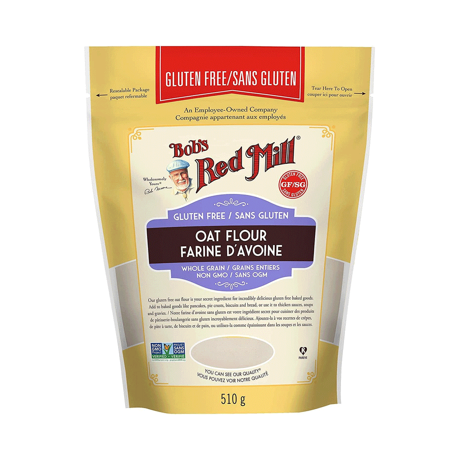 Bob's Red Mill Gluten Free Oat Flour Whole Grain, 510g