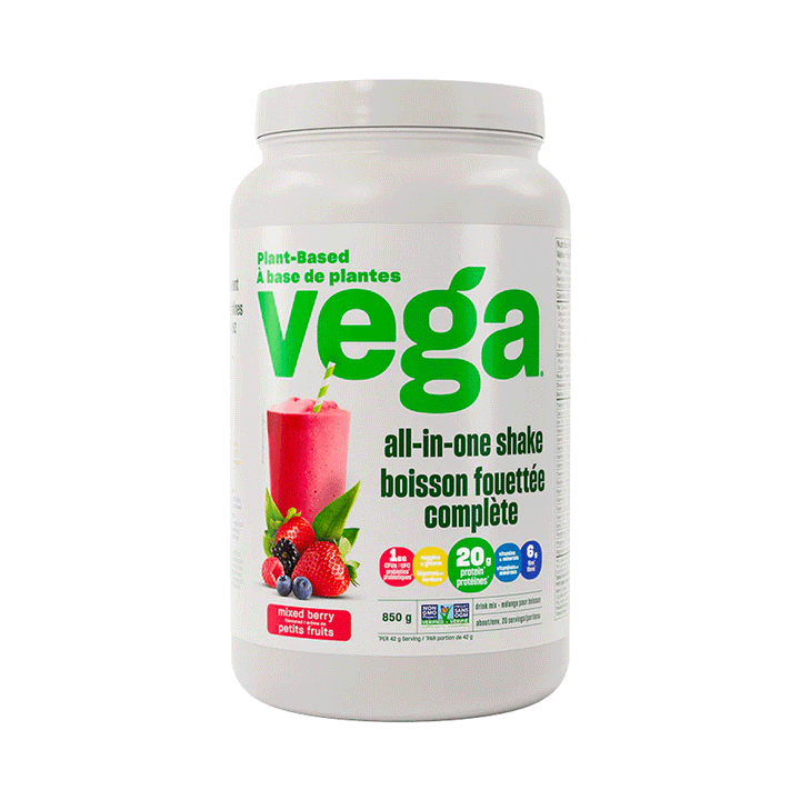 Vega One Nutritional Shake Mixed Berry, 850g