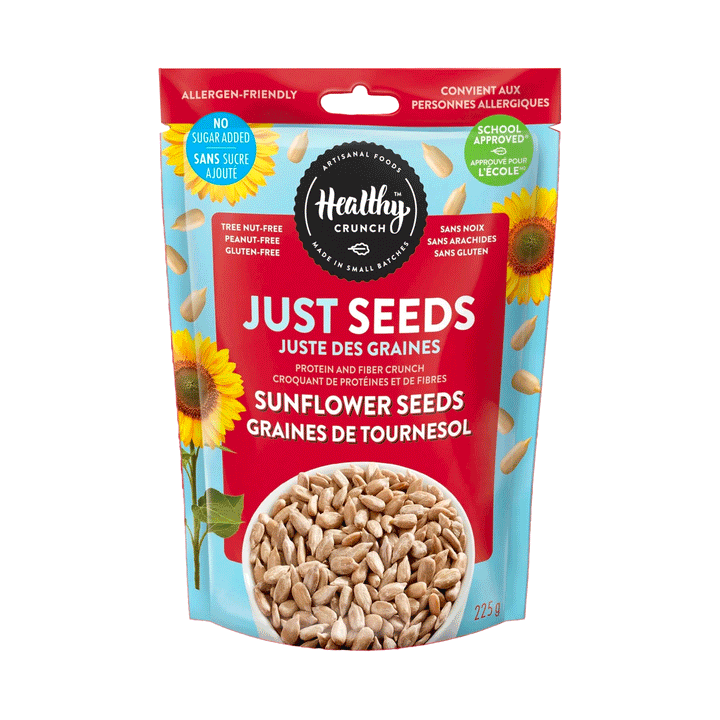 Healthy Crunch JUST SEEDS Sunflower Seeds, 225g