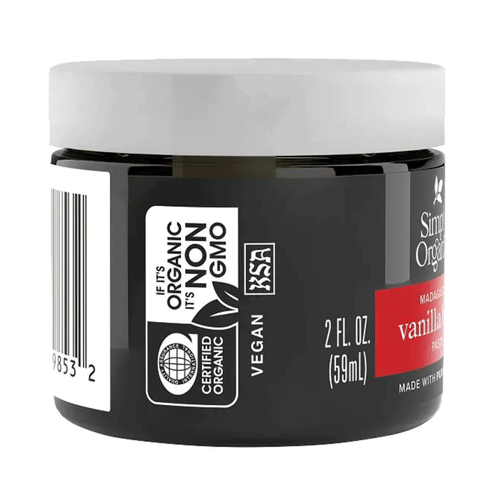 Simply Organic Vanilla Bean Paste, 59ml