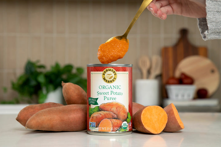 Farmer's Market Organic Sweet Potato Puree, 398ml