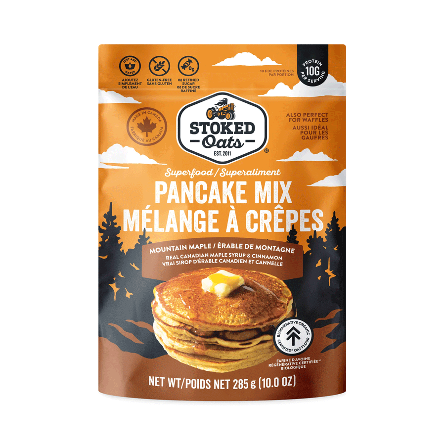 Stoked Oats Mountain Maple Pancake Mix, 285g