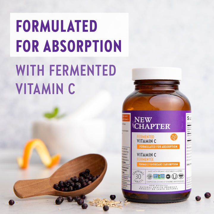 New Chapter Fermented Vitamin C, 30 ct