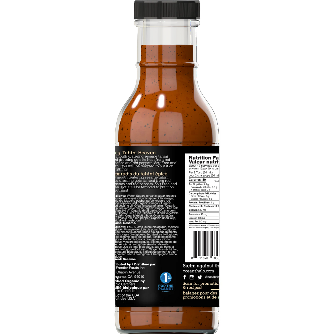 Ocean's Halo Organic Tangy Thai Dressing, 355ml