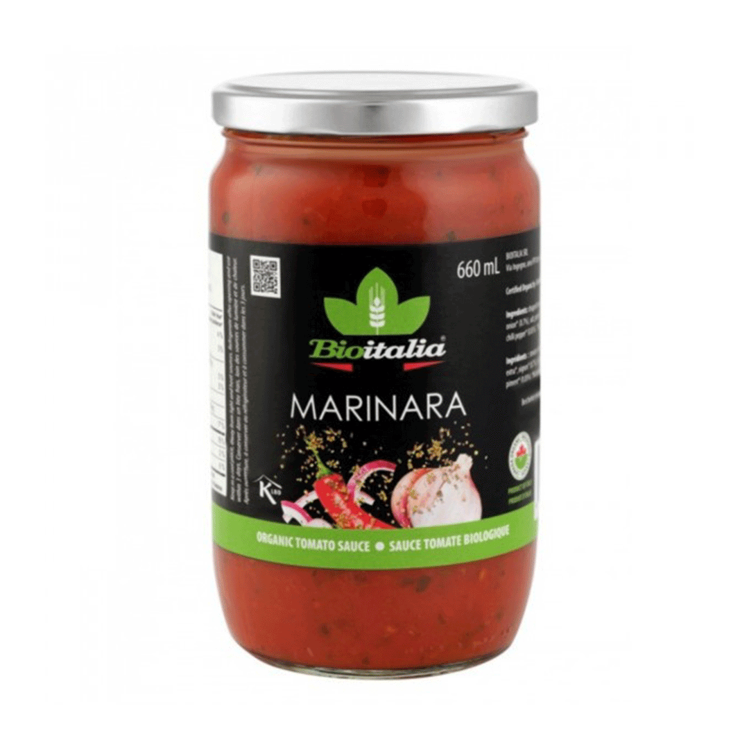 Bioitalia Organic Tomato Sauce Marinara, 660ml