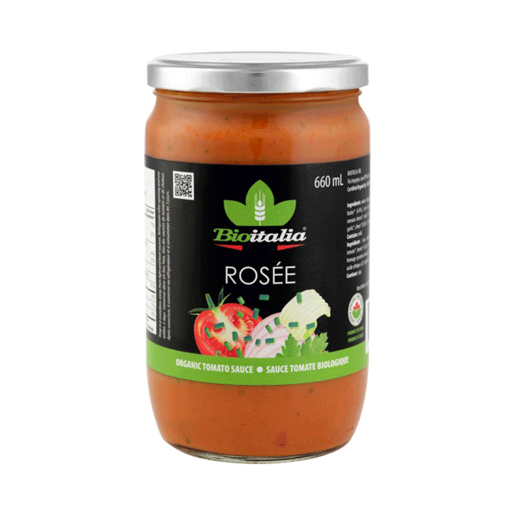 Bioitalia Organic Tomato Sauce Rosée, 660ml