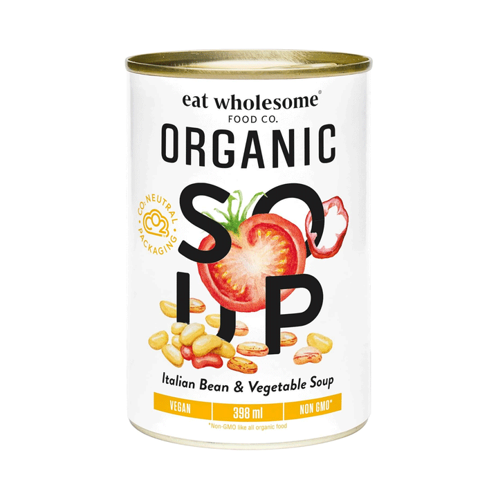 Eat Wholesome Organic Italian Bean & Vegetable Soup, 398ml