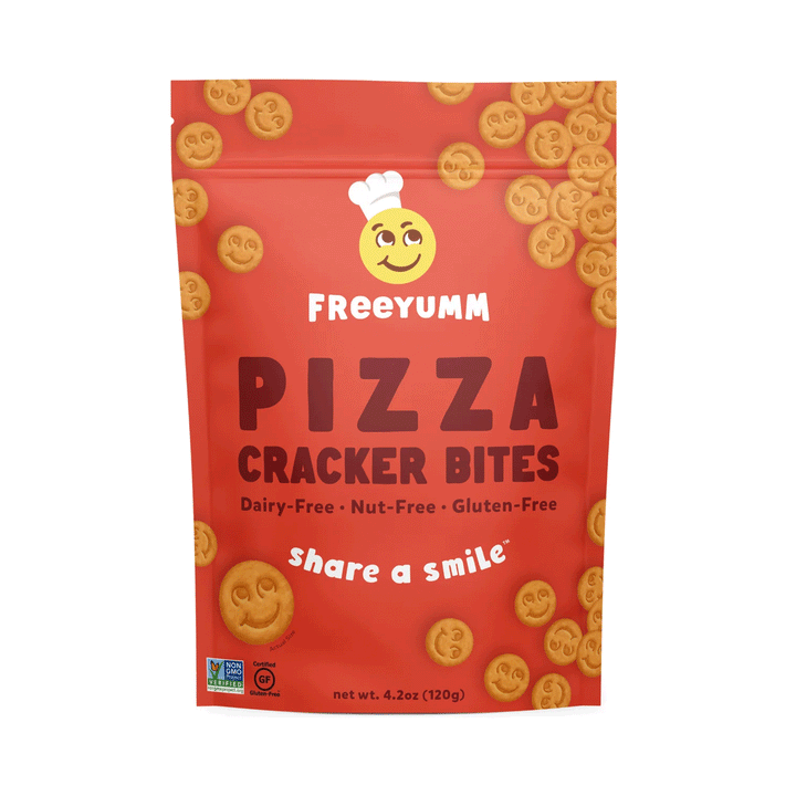Freeyumm Pizza Cracker Bites, 120g