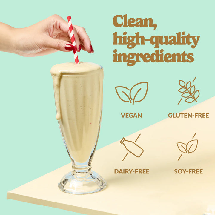 Good Protein All-In-One Shake, Peanut Butter, Plant-Based Superfood Blend, 880g