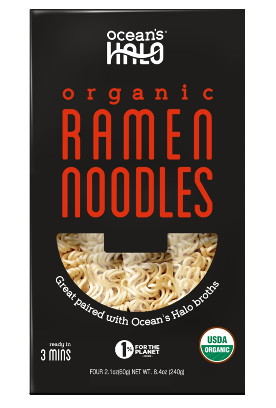 Ocean's Halo Organic Ramen Noodles, 248g