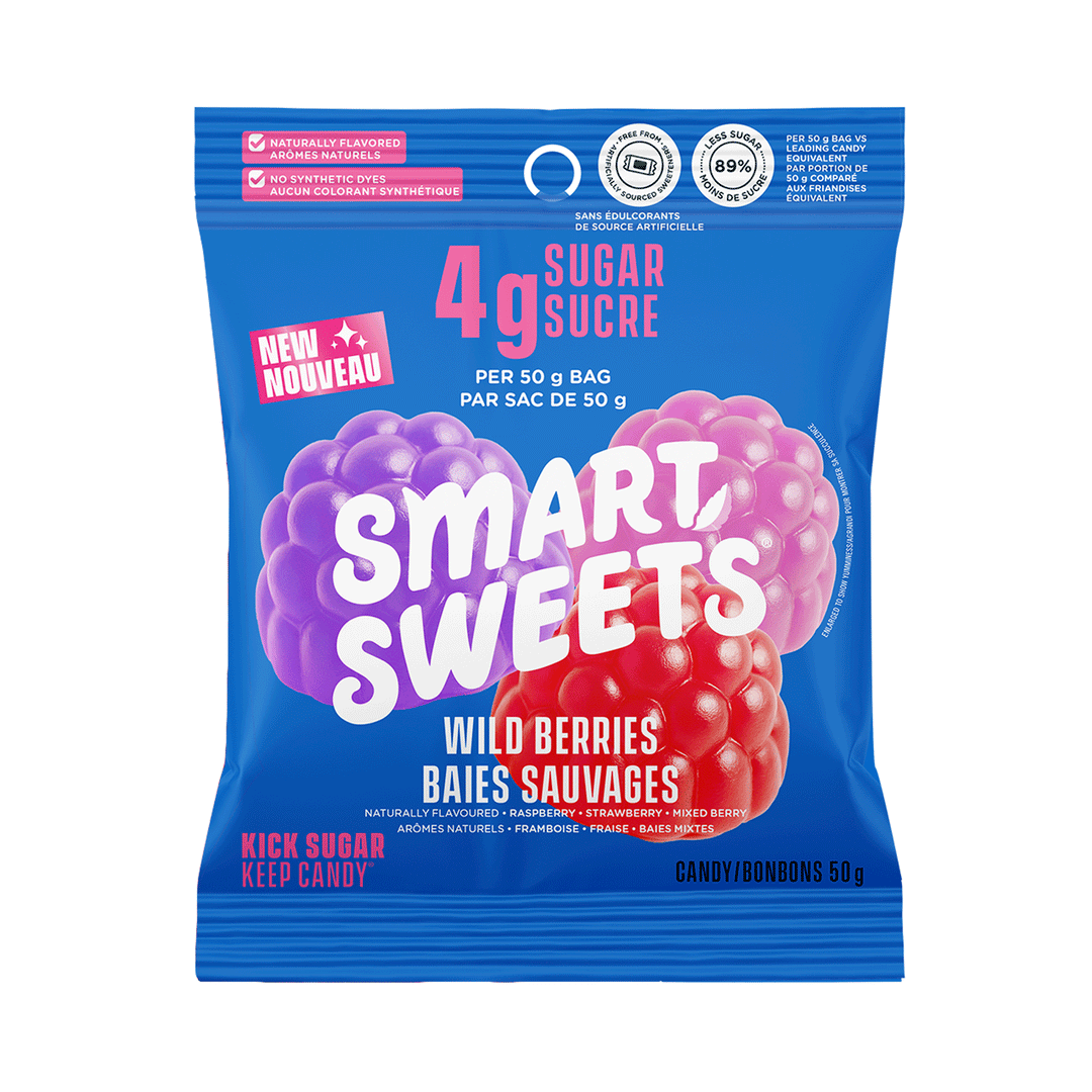 Smart Sweets Wild Berries, 50g