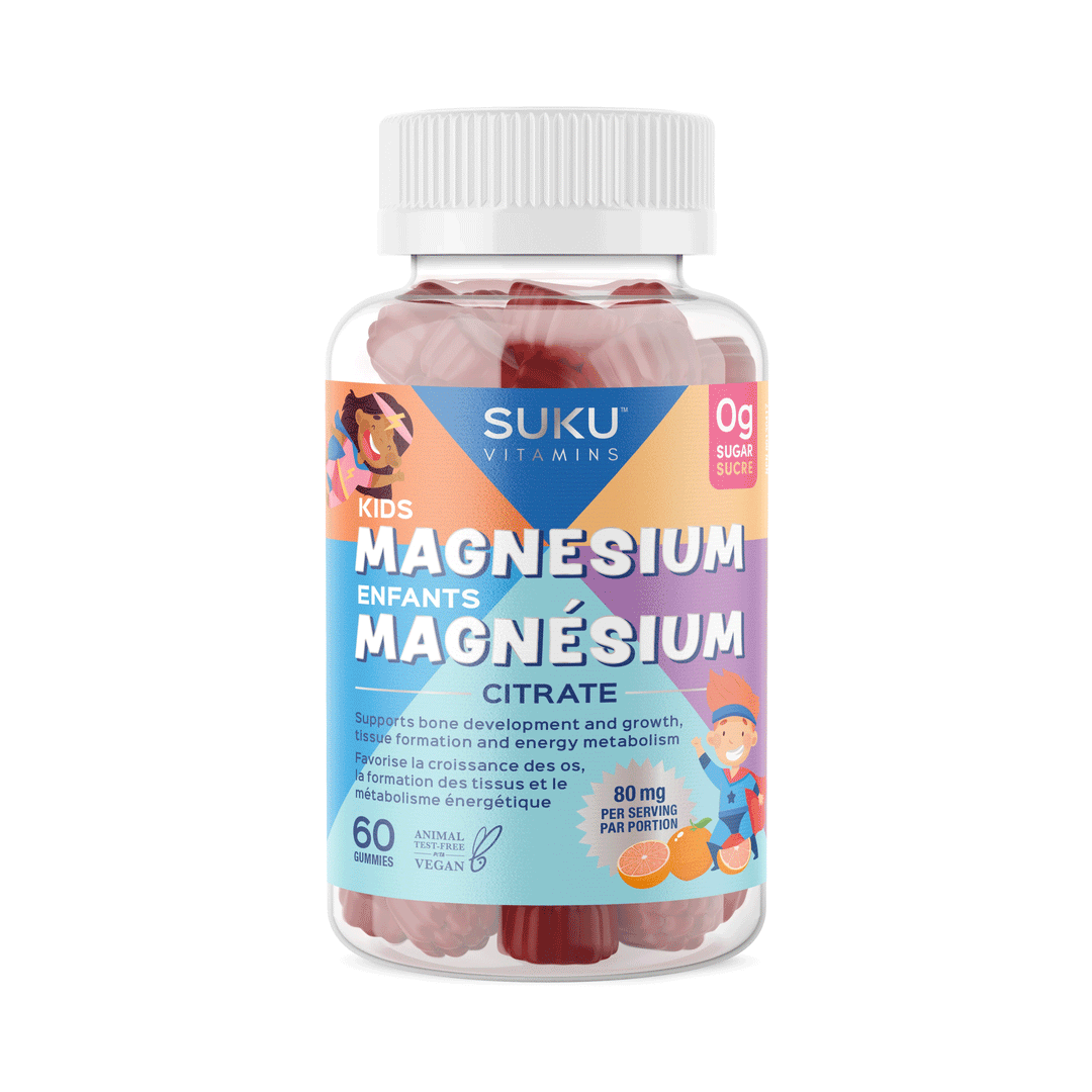 Suku Vitamins - Kids Magnesium, 60 Gummies