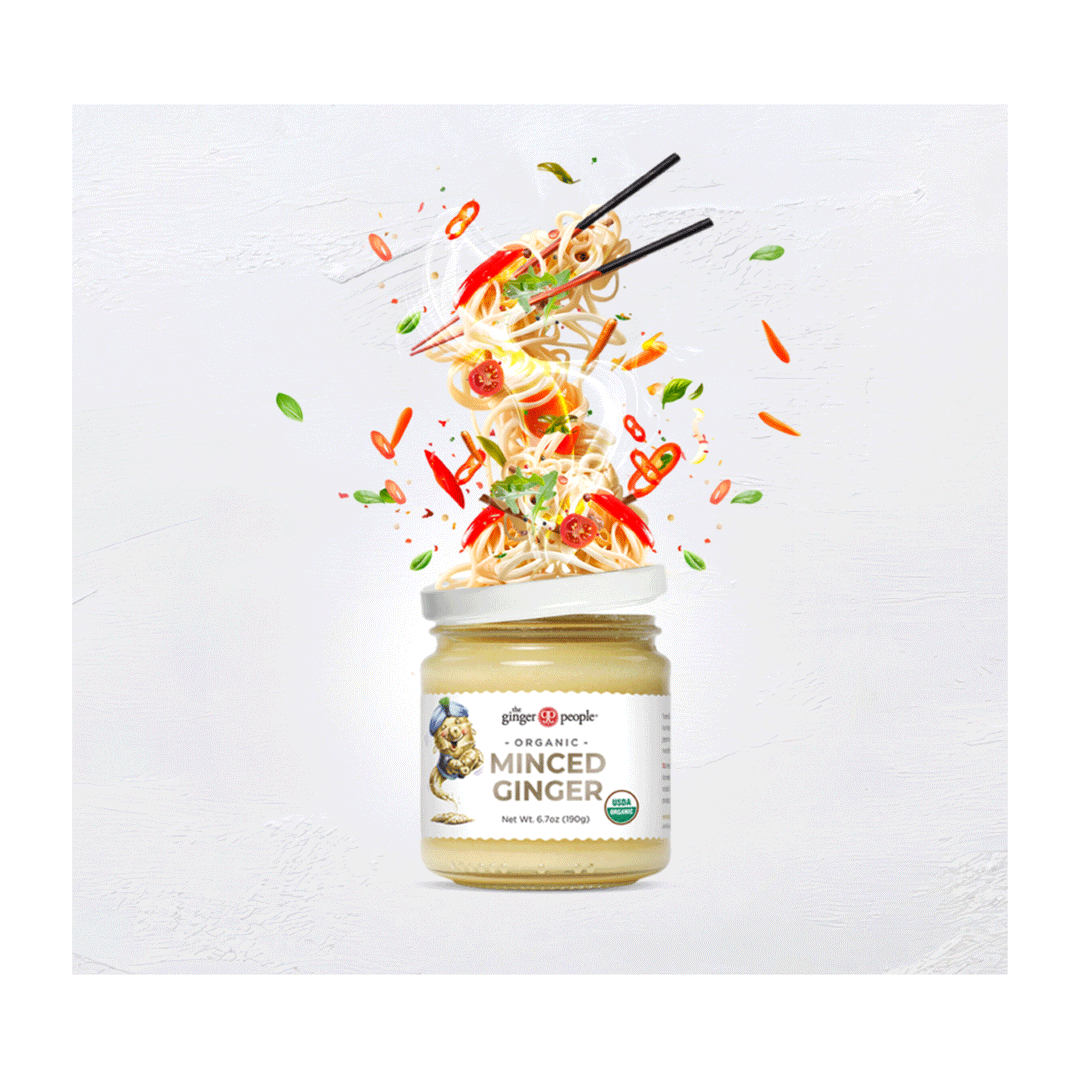 The Ginger People Organic Minced Ginger, 190g