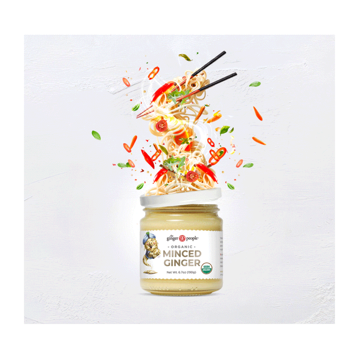 The Ginger People Organic Minced Ginger, 190g