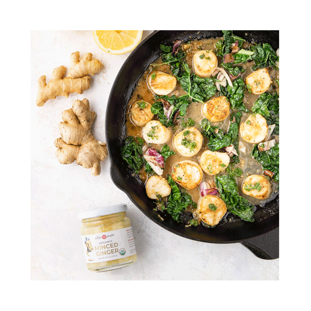 The Ginger People Organic Minced Ginger, 190g