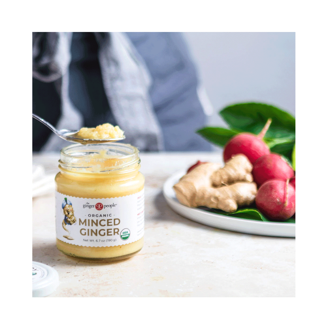 The Ginger People Organic Minced Ginger, 190g