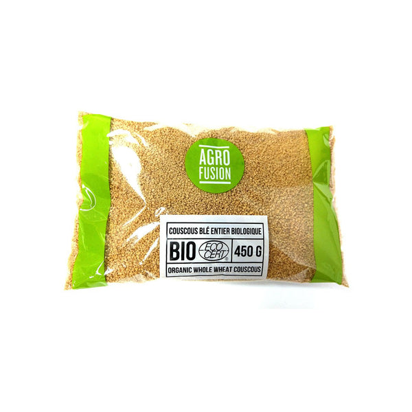 AgroFusion Organic Whole Wheat Couscous, 450g