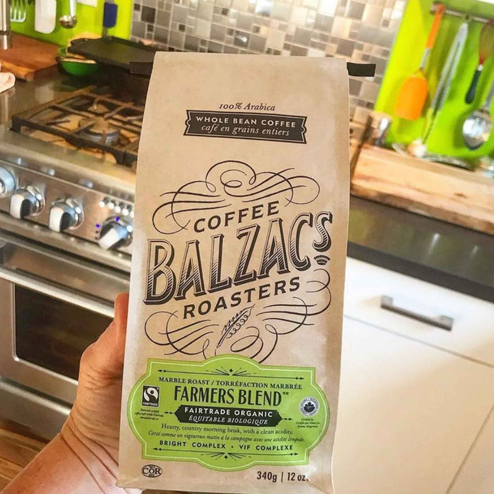 Balzac's Coffee Roasters Whole Bean Farmers' Blend, 340g