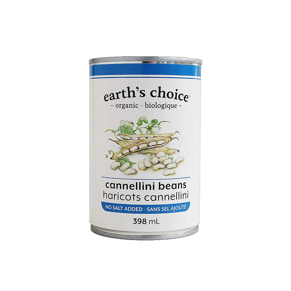 Earth's Choice Organic Cannellini Beans (No Salt Added), 398ml