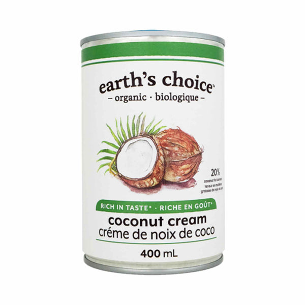 Earth's Choice Organic Coconut Cream, 400ml