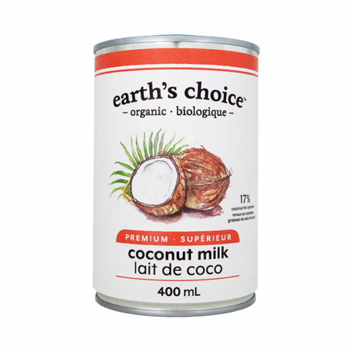 Earth's Choice Organic Coconut Milk, 400 mlEarth's Choice Organic Coconut Milk, 400 ml