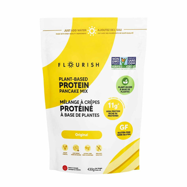 Flourish Plant-Based Original Protein Pancake Mix, 430g