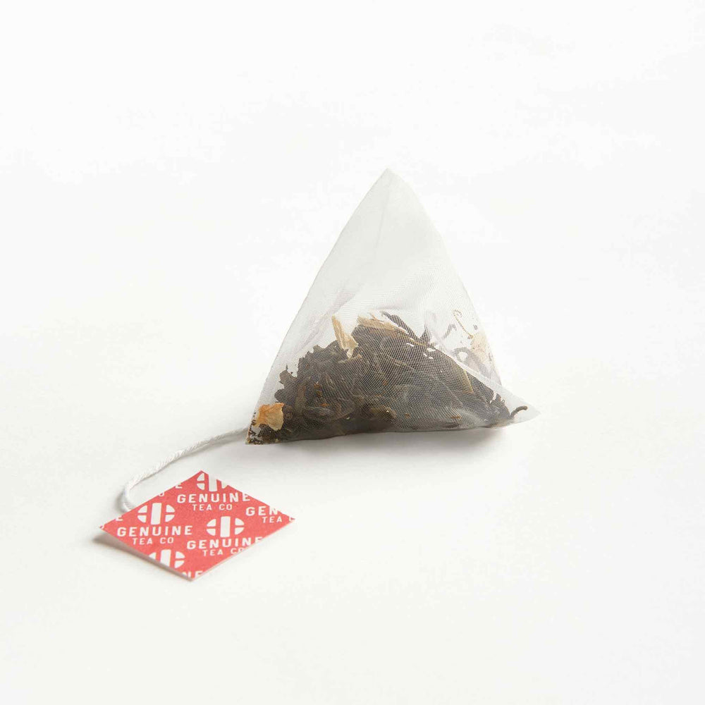 Genuine Tea Premium Jasmine Pyramid Tea, 15 bags